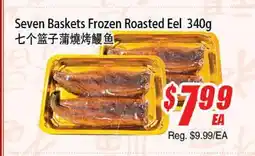 WinCo Food Mart Seven Baskets Frozen Roasted Eel offer