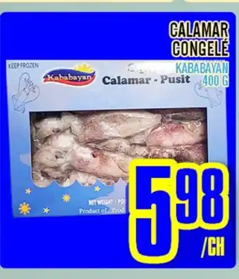 Marché Lian Tai CALAMAR CONGELE offer