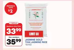Wholesale Club JASMINE GOLD THAI JASMINE RICE offer