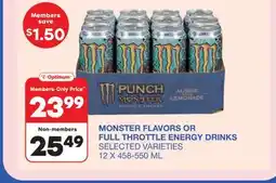 Wholesale Club FLAVORS OR ENERGY DRINKS, 12 X offer