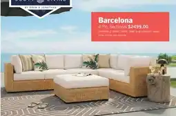 The Brick Barcelona 4-Pc. Sectional offer