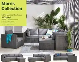 The Brick Morris Collection 5-Pc. Modular Sectional offer