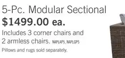 The Brick 5-Pc. Modular Sectional offer