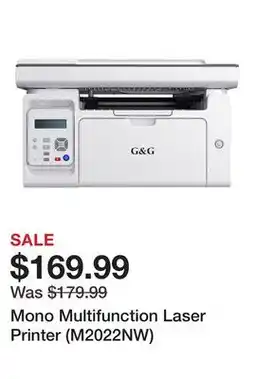 TSC Stores Mono Multifunction Laser Printer (M2022NW) offer