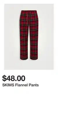 Holt Renfrew SKIMS Flannel Pants offer
