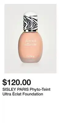 Holt Renfrew SISLEY PARIS Phyto-Teint Ultra Éclat Foundation offer