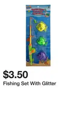 Dollarama Fishing Set With Glitter offer