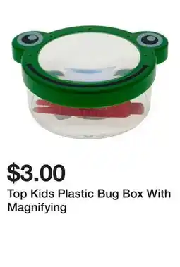 Dollarama Top Kids Plastic Bug Box With Magnifying offer