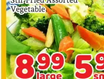 Fresh Value Stir Fried Assorted Vegetable offer