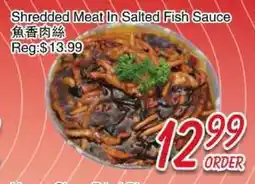 Foody Mart Shredded Meat In Salted Fish Sauce offer