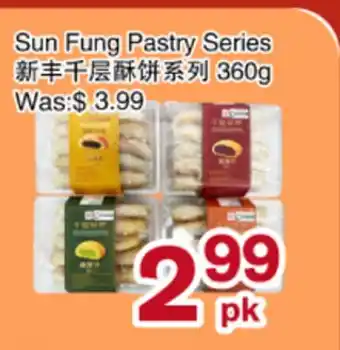 Sun Fung Pastry Series offer at First Choice Supermarket