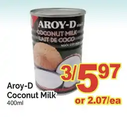 T&T Supermarket Aroy-D Coconut Milk offer