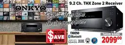 2001 Audio Video TXRZ50 - RECEIVER 9.2CH THX 8K NETWORK offer