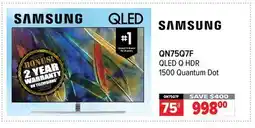 2001 Audio Video QN75Q7F QLED Q HDR 1500 Quantum Dot offer