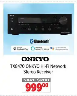 2001 Audio Video TX8470 ONKYO Hi-Fi Network Stereo Receiver offer