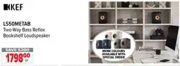 2001 Audio Video LS50METAB KEF Two-Way Bass Reflex Bookshelf Loudspeaker offer