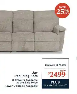La Z Boy Jay Reclining Sofa offer
