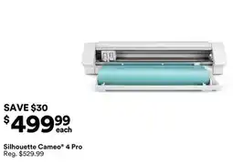 Michaels Silhouette Cameo 4 Pro offer