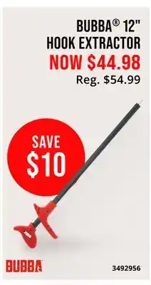 Cabela's BUBBA 12 HOOK EXTRACTOR offer