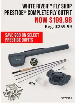 Cabela's WHITE RIVER FLY SHOP PRESTIGE COMPLETE FLY OUTFIT offer
