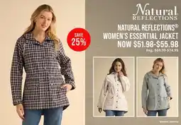 Cabela's NATURAL REFLECTIONS WOMEN'S ESSENTIAL JACKET offer