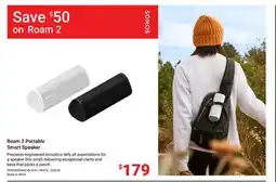Visions Electronics Roam 2 Portable Smart Speaker offer