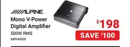 Visions Electronics Alpine Mono V-Power Digital Amplifier offer