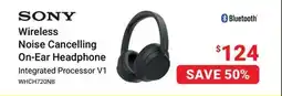 Visions Electronics SONY Wireless Cancelling On Headphone offer