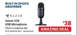 Visions Electronics Razer Seiren V2X USB Microphone offer
