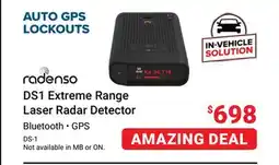 Visions Electronics Radenso DS1 Extreme Range Laser Radar Detector offer
