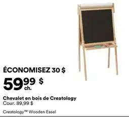Michaels Chevalet en bois de Creatology offer