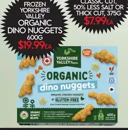 Fiesta Farms YORKSHIRE VALLEY ORGANIC DINO NUGGETS offer