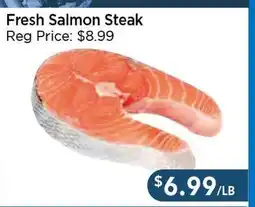Blue Sky Supermarket Fresh Salmon Steak offer