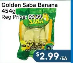 Blue Sky Supermarket Golden Saba Banana offer