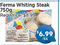 Blue Sky Supermarket Ferma Whiting Steak offer
