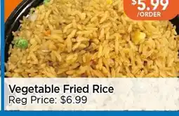 Blue Sky Supermarket Vegetable Fried Rice offer