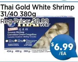 Blue Sky Supermarket Thai Gold White Shrimp 31/40 offer