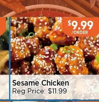 Blue Sky Supermarket Sesame Chicken offer