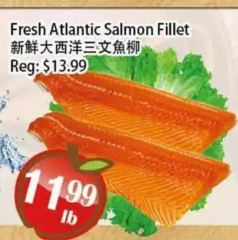 Food Depot Supermarket Fresh Atlantic Salmon Fillet offer