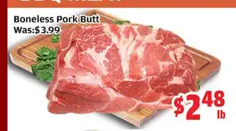 Top Food Supermarket Boneless Pork Butt offer