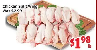 Top Food Supermarket Chicken Split Wing offer