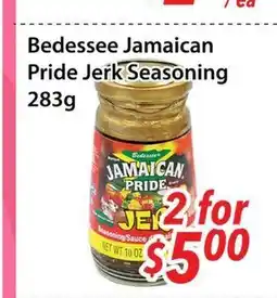 Bestco Food Mart Bedessee Jamaican Pride Jerk Seasoning offer
