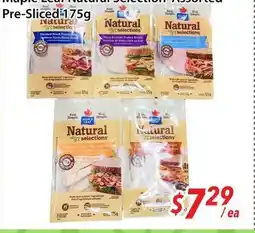 Bestco Food Mart Maple Leaf Natural Selection Assorted Pre-Sliced offer