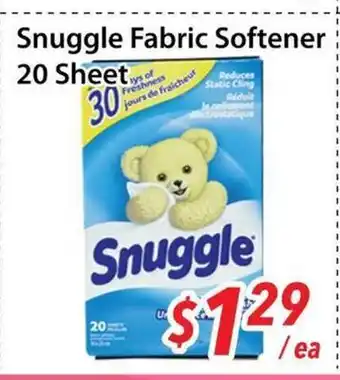 Bestco Food Mart Snuggle Fabric Softener offer