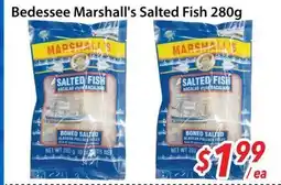 Bestco Food Mart Bedessée Marshall's Salted Fish offer