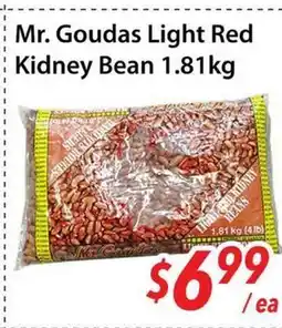 Bestco Food Mart Mr. Goudas Light Red Kidney Bean offer