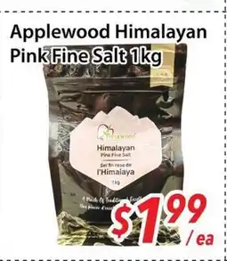 Bestco Food Mart Applewood Himalayan Pink Fine Salt offer