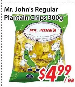 Bestco Food Mart Mr. John's Regular Plantain Chips offer