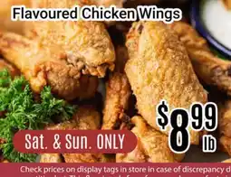Nations Fresh Foods Flavoured Chicken Wings offer