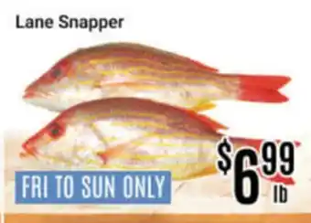 Nations Fresh Foods Lane Snapper offer